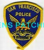 CALIFORNIA,SAN FRANCISCO POLICE HAT PATCH 2_wm